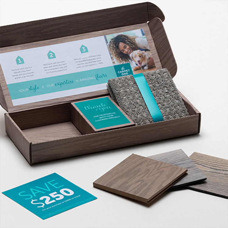 Carpet One Canada Sample Box